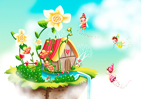 주간 PSD 나무 식물 구름 계절 꽃 섬 백그라운드 일러스트 상상 자연 페인터 하늘 동화 수채화 주택 요정 풍경 사람없음 야외 판타지 봄풍경 봄 마술 연못 풀 샘 샘물 수제그림 요술 봄배경 국내일러스트 자연요소 페인팅 건물 생태계 파일형식