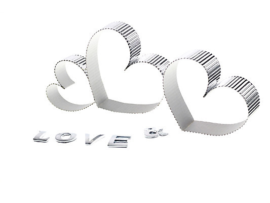 포토 JPG 스튜디오촬영 문자 기호 알파벳 영어 백그라운드 기념 실내 사랑 누끼 사람없음 장식 단어 하트 은색 오브젝트 골판지 국내포토 모양 감정 종이 컬러 파일형식