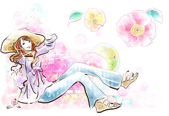 PSD 모델 모자 라이프스타일 긴머리 계절 여자 패션 꽃 꽃백그라운드 일러스트 페인터 한명 사람 20대 성인 유행 봄 청바지 화사함 여자만 여자한명만 성인여자만 청년만 청년여자만 성인한명만 청년여자한명만 성인여자한명만 성인만 국내일러스트 식물 1 헤어스타일 잡화 백그라운드 컨셉 바지 페인팅 청년 생활 파일형식