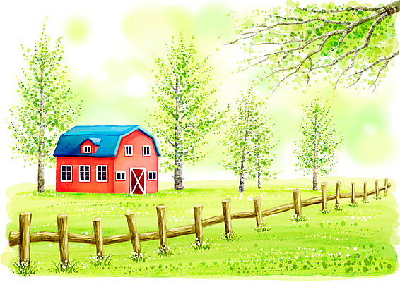 주간 PSD 나무 식물 시설물 사계절 계절 현대건축 건축 꽃 백그라운드 일러스트 자연 페인터 수채화 주택 풍경 초원 사람없음 야외 울타리 농가 봄 건축부분 풀 숲 수제그림 봄배경 국내일러스트 자연요소 건축물 페인팅 건물 담장 농장 생태계 파일형식