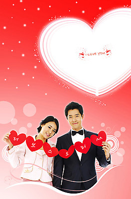 PSD 편집 편집이미지 커플 여자 남자 행복 별 사랑 서기 사람 20대 성인 두명 청춘 현수막 물방울 하트 즐거움 공기방울 합성 러브스토리 청년만 성인만 이미지편집 자연요소 모양 감정 컨셉 관계 모션 청년 스토리 파일형식