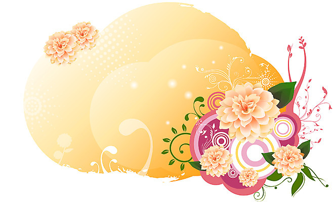 EPS 식물 문양 꽃 백그라운드 무늬 꽃백그라운드 일러스트 자연 사람없음 달리아 퓨전 팝아트 국내일러스트 그림 생태계 파일형식 벡터