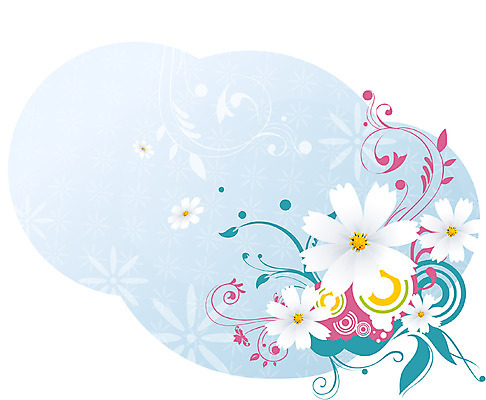 EPS 식물 문양 꽃 실루엣 줄기 여러송이 백그라운드 무늬 꽃백그라운드 일러스트 자연 가을꽃 사람없음 가을 흰색 코스모스 퓨전 팝아트 가을배경 국내일러스트 계절 컬러 다수 촬영기법 그림 생태계 파일형식 벡터 가을_계절