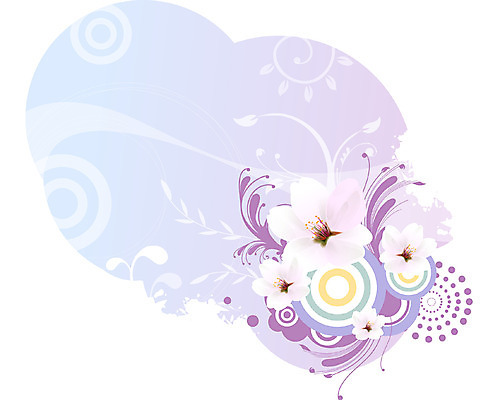 EPS 식물 문양 꽃 실루엣 줄기 백그라운드 무늬 꽃백그라운드 일러스트 봄꽃 자연 풍경 사람없음 봄 벚꽃 퓨전 팝아트 봄배경 국내일러스트 계절 촬영기법 그림 생태계 파일형식 벡터