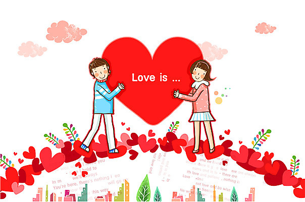 EPS 나무 구름 문자 커플 알파벳 영어 여자 남자 일러스트 사랑 사람 풍경 두명 건물 귀여움 하트 도시 러브스토리 사랑이야기 가교 국내일러스트 자연요소 모양 식물 건축물 감정 컨셉 관계 이야기 스토리 파일형식 벡터