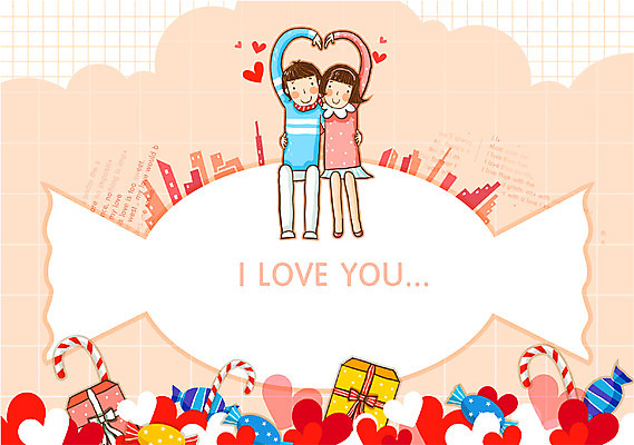 EPS 커플 여자 기념일 남자 일러스트 화이트데이 발렌타인데이 사탕 선물 사랑 사람 풍경 이벤트 두명 선물상자 상자 귀여움 하트 도시 러브스토리 사랑이야기 국내일러스트 모양 감정 컨셉 관계 데이이벤트 디저트 이야기 스토리 파일형식 벡터