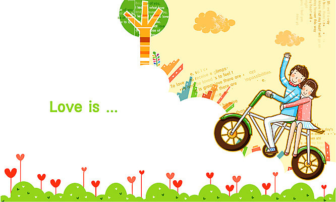 EPS 나무 구름 커플 여자 남자 꽃 꽃밭 데이트 일러스트 사랑 사람 풍경 두명 건물 귀여움 자전거 공백 도시 승차 러브스토리 사랑이야기 국내일러스트 자연요소 식물 건축물 감정 컨셉 관계 모션 이야기 바이크 스토리 파일형식 벡터