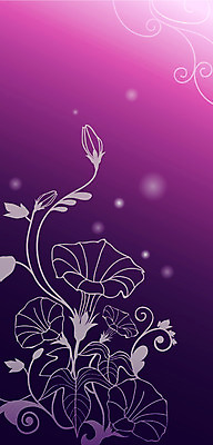 EPS 식물 문양 꽃잎 꽃 줄기 백그라운드 잎 무늬 패턴 꽃백그라운드 일러스트 자연 사람없음 나팔꽃 국내일러스트 생태계 파일형식 벡터