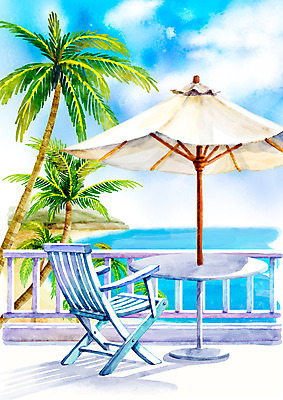 주간 PSD 나무 식물 구름 사계절 계절 모래 바다 백그라운드 의자 일러스트 난간 자연 페인터 하늘 수채화 그림자 풍경 해변 사람없음 야외 여름 모래사장 야자수 여름풍경 발코니 파라솔 시원함 휴양지 휴식처 국내일러스트 자연요소 가구 페인팅 휴식 장소 생태계 파일형식 여름_계절