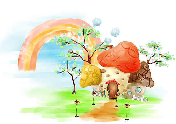 PSD 나무 식물 계절 공공시설 길 백그라운드 무지개 가로등 일러스트 자연 페인터 붓터치 조명 수채화 주택 풍경 사람없음 야외 건물 울타리 봄풍경 봄 연기 그림 수제그림 버섯모양 버섯집 봄배경 국내일러스트 자연요소 모양 건축물 페인팅 담장 시설 생태계 파일형식