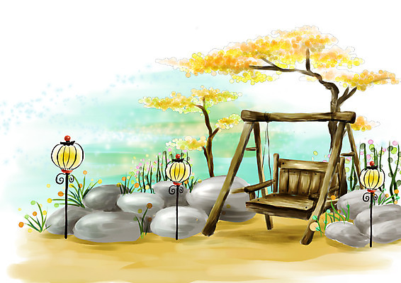 PSD 나무 식물 시설물 계절 공공시설 현대건축 건축 꽃 백그라운드 가로등 일러스트 자연 페인터 붓터치 조명 수채화 풍경 사람없음 야외 봄풍경 봄 돌_바위 강가 그네 그림 수제그림 나무그네 봄배경 국내일러스트 건축물 페인팅 강 시설 생태계 파일형식