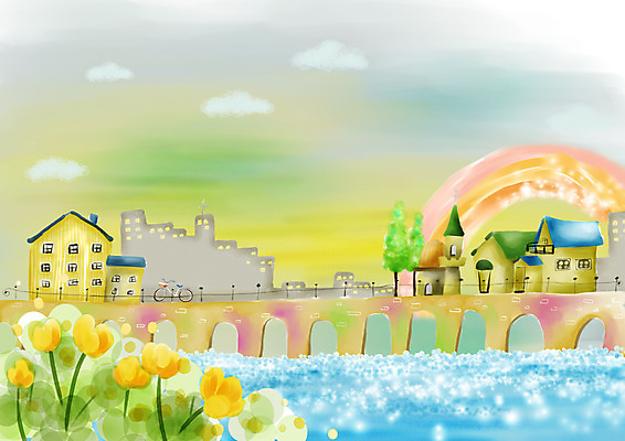 PSD 식물 구름 시설물 계절 현대건축 건축 꽃 백그라운드 무지개 일러스트 봄꽃 교통시설 자연 페인터 하늘 붓터치 수채화 주택 풍경 빌딩 사람없음 야외 건물 울타리 강 마을 자전거 봄풍경 봄 튤립 도시 개울 그림 수제그림 가교 봄배경 국내일러스트 자연요소 건축물 교통 페인팅 담장 바이크 시설 생태계 파일형식
