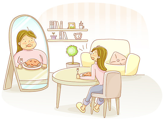 EPS 전신 여자 화분 음식 시계 액자 포크 쿠션 거실 의자 일러스트 식탁 탁자 책장 실내 건강 스파게티 한명 사람 앉기 20대 성인 라이프 책 소파 반사 놀람 거울 질병 전신거울 거식증 식습관 식이장애 폭식증 여자만 여자한명만 성인여자만 청년만 청년여자만 성인한명만 청년여자한명만 성인여자한명만 성인만 국내일러스트 1 식기 감정 가구 의학 모션 파스타 표정 청년 내부 생활 파일형식 벡터