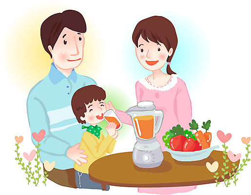 EPS 라이프스타일 그릇 식기 여자 남자 아들 어린이 채소 일러스트 가족 탁자 엄마 잔 건강 사람 소년 성인 라이프 세명 건강관리 주스 당근 마시기 자녀 하트 아빠 아침식사 사과 야채주스 믹서 녹즙 식습관 칭찬 국내일러스트 모양 음료 가구 과일 관계 모션 뿌리채소 관리 생활 식사 즙 파일형식 벡터