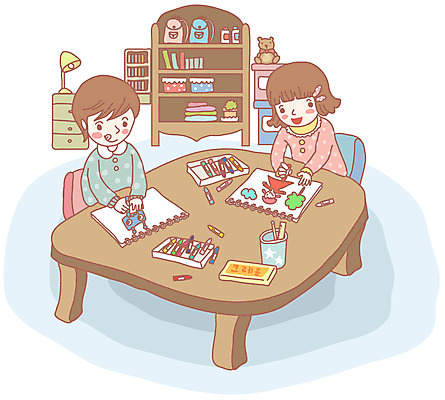 EPS 학생 여학생 여자 어린이교육 교육 남자 초등학생 어린이 남학생 인형 의자 가방 일러스트 교과목 교실 탁자 수업 책장 책가방 자 미술 사람 소녀 소년 두명 상자 연필 스쿨라이프 스탠드 그리기 스케치북 서랍장 연필꽂이 크레파스 미술교육 어린이만 국내일러스트 라이프스타일 잡화 가구 학교 모션 문화예술 문구용품 학용품 조명 필기구 파일형식 벡터