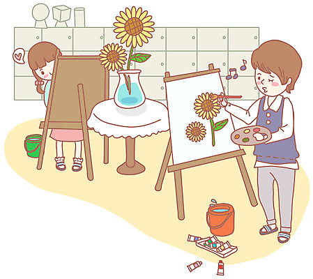 EPS 식물 학생 여자 어린이교육 교육 남자 꽃 초등학생 어린이 음표 일러스트 교과목 교실 탁자 수업 해바라기 수채화 미술 사람 소녀 소년 두명 스쿨라이프 꽃병 물감 미술도구 하트 붓 그리기 팔레트 사물함 캐비닛 엿보기 물통 오브젝트 이젤 그림 도화지 미술교육 미술실 그림붓 정물화 짝사랑 어린이만 국내일러스트 모양 라이프스타일 기호 종이 음악 가구 학교 모션 문화예술 사랑 파일형식 벡터