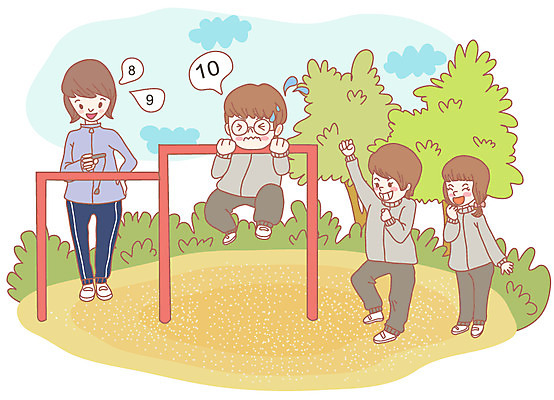 EPS 나무 구름 문자 학생 기호 여학생 여자 어린이교육 교육 남자 초등학생 어린이 남학생 일러스트 교과목 응원 하늘 수업 매달리기 사람 소녀 소년 여러명 야외 운동 숫자 스쿨라이프 교사 운동장 시간 숲 측정 체육시간 체육복 체육교육 철봉 타이머 시간재기 오래매달리기 체육선생님 어린이만 국내일러스트 자연요소 식물 직업 라이프스타일 다수 스포츠시설 학교 모션 건강 운동복 공간 체육 파일형식 벡터
