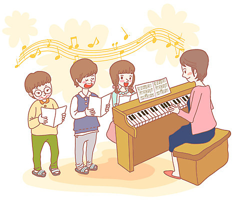 EPS 전신 학생 여학생 여자 어린이교육 교육 남자 초등학생 어린이 악기 음악 남학생 연주 의자 음표 일러스트 노래 교과목 교실 수업 서기 들기 사람 앉기 소녀 소년 여러명 성인 책 스쿨라이프 교사 건반 피아노 건반악기 풍금 오선지 음악교육 합창 음악선생님 음악책 치기 국내일러스트 직업 라이프스타일 기호 가구 다수 학교 모션 문화예술 오르간 악보 오선 파일형식 벡터