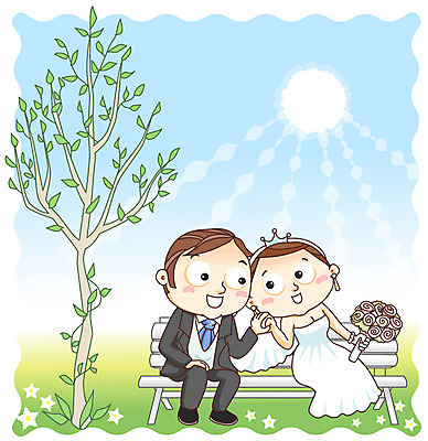 EPS 주간 전신 나무 식물 부부 커플 공원 공공시설 여자 남자 꽃 신부 한쌍 부케 웨딩드레스 신랑 결혼 벤치 의자 일러스트 신혼부부 사랑 들기 사람 앉기 정장 턱시도 잔디 야외 두명 햇빛 태양 손잡기 예복 예식복 국내일러스트 자연요소 드레스 옷 감정 꽃다발 가구 관계 모션 이벤트 시설 신혼 파일형식 벡터