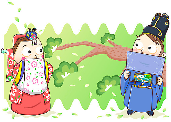 EPS 전신 나무 식물 한국문화 한국전통 부부 커플 여자 남자 신부 한쌍 신랑 결혼 일러스트 신혼부부 결혼식 나뭇잎 사랑 서기 사람 두명 전통문양 가림 전통의상 한복 전통혼례 비녀 족두리 각시 댕기 새신랑 연지곤지 국내일러스트 동양문화 전통 문양 감정 잎 관계 모션 전통소품 한국 이벤트 전통의례 신혼 파일형식 벡터 헤어액세사리