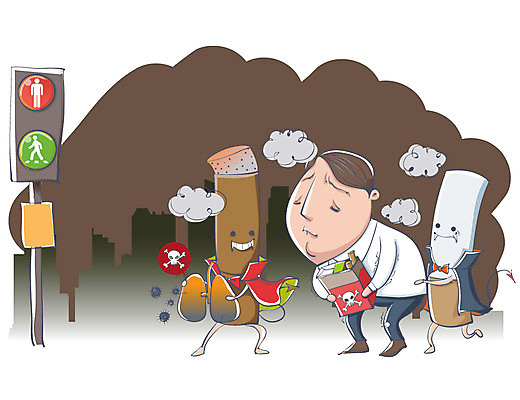 EPS 남자 일러스트 교통시설 해골 흡연 담배 건강 한명 사람 풍경 빌딩 20대 성인 건물 도시 허파 연기 질병 신호등 담배연기 호흡기질환 폐질환 폐암 남자만 남자한명만 성인남자만 청년만 청년남자만 청년남자한명만 성인한명만 성인남자한명만 성인만 국내일러스트 1 건축물 교통 의학 뼈 청년 호흡기관 병_질병 시설 암 파일형식 벡터