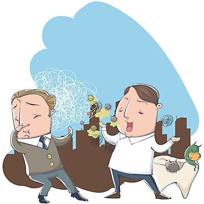 남자 일러스트 건강 대화 사람 풍경 빌딩 성인 두명 건물 도시 바이러스 치아 질병 냄새 박테리아 악취 구취 충치 충치균 남자만 성인남자만 성인만 국내일러스트 건축물 의학 말하기 소화기관