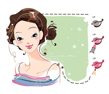 EPS 여자 일러스트 한명 사람 상반신 20대 성인 화장 뷰티 화장품 립스틱 입술 립메이크업 립펜슬 여자만 여자한명만 성인여자만 청년만 청년여자만 성인한명만 청년여자한명만 성인여자한명만 성인만 국내일러스트 1 청년 신체부위 파일형식 벡터