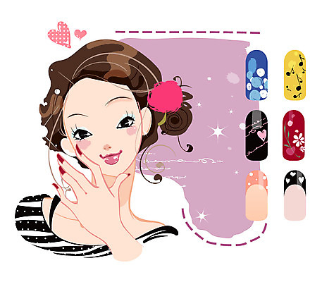 EPS 여자 일러스트 한명 사람 상반신 20대 성인 뷰티 하트 손톱관리 네일아트 손톱 네일아트모형 여자만 여자한명만 성인여자만 청년만 청년여자만 성인한명만 청년여자한명만 성인여자한명만 성인만 국내일러스트 모양 1 손 청년 모형 파일형식 벡터