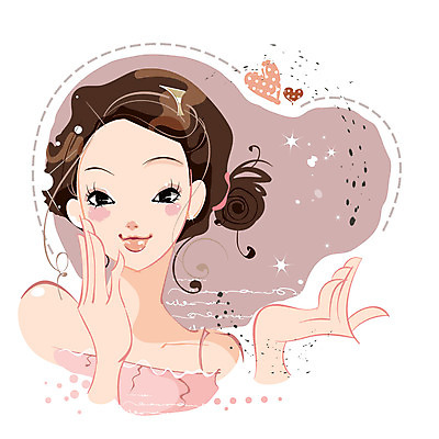 EPS 여자 일러스트 한명 사람 이벤트 상반신 20대 성인 화장 뷰티 하트 여자만 여자한명만 성인여자만 청년만 청년여자만 성인한명만 청년여자한명만 성인여자한명만 성인만 국내일러스트 모양 1 청년 파일형식 벡터