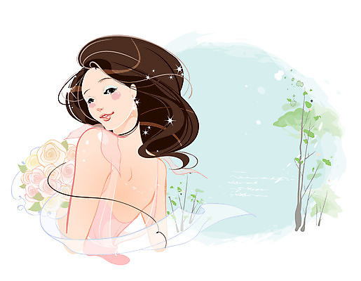 EPS 나무 식물 드레스 여자 꽃 신부 부케 웨딩드레스 결혼 일러스트 한명 사람 상반신 20대 성인 화장 뷰티 신부화장 웨딩메이크업 여자만 여자한명만 성인여자만 청년만 청년여자만 성인한명만 청년여자한명만 성인여자한명만 성인만 국내일러스트 1 옷 꽃다발 이벤트 청년 파일형식 벡터