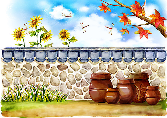 주간 PSD 나무 식물 구름 사계절 계절 꽃 백그라운드 단풍 일러스트 자연 페인터 하늘 단풍나무 해바라기 풍경 사람없음 야외 담장 가을풍경 가을 나뭇가지 항아리 잠자리 가을배경 국내일러스트 자연요소 곤충 잎 페인팅 도자기 생태계 파일형식 가을_계절