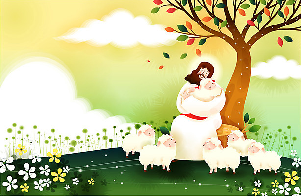 EPS 주간 나무 구름 남자 꽃 기독교 종교 새끼 일러스트 포옹 나뭇잎 사랑 한명 사람 이벤트 초원 20대 성인 야외 믿음 양 풀 예수 성자 나무밑둥 남자만 남자한명만 성인남자만 청년만 청년남자만 청년남자한명만 성인한명만 성인남자한명만 성인만 국내일러스트 자연요소 식물 동물 1 감정 잎 포유류 안기 청년 신_종교 파일형식 벡터