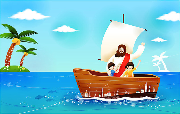 EPS 주간 구름 여자 남자 기독교 종교 어린이 파도 바다 섬 일러스트 주택 항해 사랑 어류 사람 소녀 이벤트 소년 야외 건물 세명 여름 야자수 믿음 인사 풀 예수 돛단배 성경학교 여름성경학교 선박 국내일러스트 자연요소 나무 식물 건축물 계절 감정 수상교통 배_교통 학교 수중동물 예절 신_종교 파일형식 벡터 여름_계절