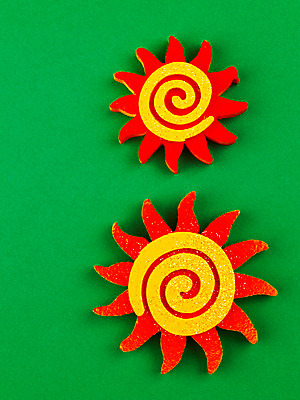 포토 JPG 스튜디오촬영 계절 사람없음 장식 태양 모형 봄 오브젝트 교구 국내포토 자연요소 교육 실내 파일형식