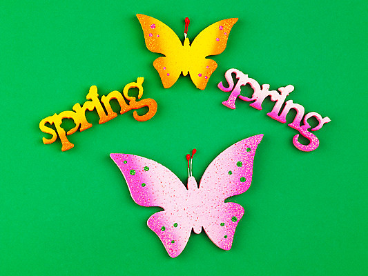 포토 JPG 스튜디오촬영 문자 기호 알파벳 영어 계절 나비 사람없음 장식 단어 모형 봄 오브젝트 교구 국내포토 교육 곤충 실내 파일형식