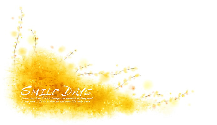 PSD 식물 문자 알파벳 영어 꽃잎 꽃 컬러 캘리배경 백그라운드 일러스트 캘리그라피 자연 페인터 사람없음 단어 노란색 개나리 퓨전 퓨전캘리그라피 국내일러스트 페인팅 생태계 파일형식