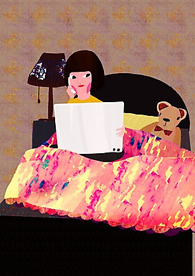 PSD 라이프스타일 여자 인형 백그라운드 무늬 일러스트 베개 조명 실내 한명 들기 사람 상반신 20대 성인 라이프 노트북 곰인형 침실 이불 방 침대 스탠드 전화기 수화기 통화 여자만 여자한명만 성인여자만 청년만 청년여자만 성인한명만 청년여자한명만 성인여자한명만 성인만 국내일러스트 1 가구 침구 모션 청년 내부 생활 전자제품 파일형식