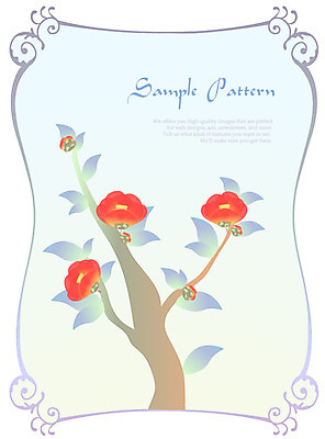 EPS 나무 식물 문자 문양 디자인 알파벳 영어 꽃 컬러 백그라운드 무늬 패턴 꽃백그라운드 일러스트 자연 식물문양 꽃나무 한그루 틀 사람없음 빨간색 사각형 동백 동백나무 국내일러스트 도형 1 생태계 파일형식 벡터