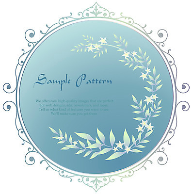 EPS 식물 문자 문양 디자인 알파벳 영어 꽃 줄기 컬러 백그라운드 무늬 패턴 꽃백그라운드 일러스트 자연 식물문양 사람없음 원형 덩굴 민트 국내일러스트 도형 허브 생태계 파일형식 벡터