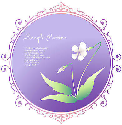 EPS 식물 문양 디자인 꽃 컬러 백그라운드 무늬 패턴 꽃백그라운드 일러스트 자연 식물문양 사람없음 보라색 원형 그라데이션 국내일러스트 도형 생태계 파일형식 벡터