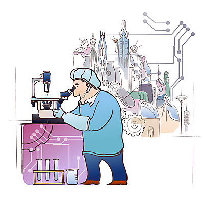 남자 일러스트 비즈니스 탁자 첨단산업 현미경 실험기구 실험 한명 사람 빌딩 20대 성인 건물 디지털 연구실 회로판 비즈니스캐릭터 시험관 톱니바퀴 비커 하이테크 위성안테나 미래도시 블루투스 첨단도시 디지털산업 무선네트워크 무선헤드셋 남자만 남자한명만 성인남자만 청년만 청년남자만 청년남자한명만 성인한명만 성인남자한명만 성인만 일러캐릭터 캐릭터 1 건축물 산업 과학 가구 미래 기술 안테나 청년 헤드셋 도시 네트워크