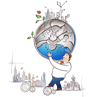 남자 꽃 지구 일러스트 비즈니스 첨단산업 한명 사람 20대 성인 장미 지구본 새싹 디지털 회로판 비즈니스캐릭터 톱니바퀴 하이테크 위성안테나 미래도시 첨단도시 디지털산업 남자만 남자한명만 성인남자만 청년만 청년남자만 청년남자한명만 성인한명만 성인남자한명만 성인만 일러캐릭터 식물 캐릭터 1 산업 미래 기술 안테나 청년 도시