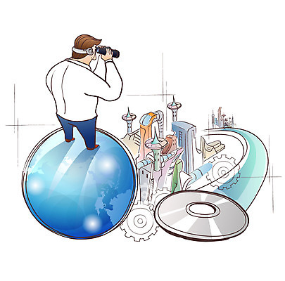 남자 지구 일러스트 비즈니스 첨단산업 한명 사람 빌딩 20대 성인 건물 디지털 망원경 CD 관찰 비즈니스캐릭터 톱니바퀴 하이테크 미래도시 첨단도시 디지털산업 남자만 남자한명만 성인남자만 청년만 청년남자만 청년남자한명만 성인한명만 성인남자한명만 성인만 일러캐릭터 캐릭터 1 건축물 산업 모션 미래 기술 청년 도시