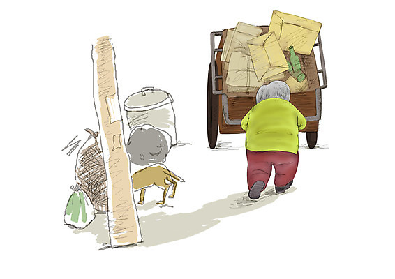 전신 PSD 한마리 여자 노년 할머니 일러스트 거리 한명 사람 걷기 수레 쓰레기통 사회 실버 개 강아지 골목길 쓰레기 수집 사회이슈 사회복지 복지 노인복지 전봇대 고물 독거노인 빈곤층 생활보호대상자 소외계층 저소득층 폐지 폐지수집 여자만 여자한명만 성인여자만 성인한명만 성인여자한명만 노인만 성인만 노인여자만 노인여자한명만 국내일러스트 1 공공시설 길 컨셉 포유류 모션 성인 반려동물 카트 보호 계급 공동체 파일형식