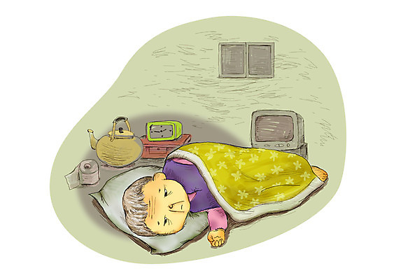 전신 PSD 여자 노년 할머니 일러스트 창문 베개 주전자 한명 사람 눕기 텔레비전 이불 방 자명종 화장지 고독 사회이슈 사회복지 복지 노인복지 독거노인 두루마리화장지 빈곤층 생활보호대상자 소외계층 저소득층 여자만 여자한명만 성인여자만 성인한명만 성인여자한명만 노인만 성인만 노인여자만 노인여자한명만 국내일러스트 1 감정 시계 컨셉 침구 모션 주방용품 성인 전자제품 알람 보호 계급 파일형식