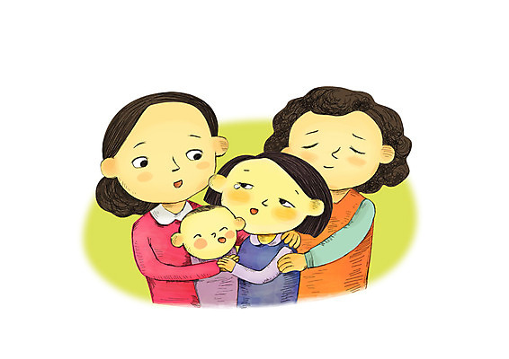 PSD 여자 남자 어린이 일러스트 사람 소녀 여러명 상반신 아기 사회이슈 사회복지 복지 눈물 아줌마 격려 사회복지사 위로 미혼모 복지시설 입양 국내일러스트 직업 감정 중년 다수 컨셉 모션 시설 주부 파일형식