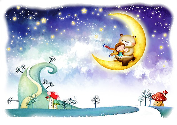PSD 나무 식물 동물 남자 별 길 초등학생 어린이 일러스트 곰 상상 밤하늘 하늘 주택 한명 사람 소년 야외 건물 판타지 목도리 버섯 꿈 달 잠 수면 야간 언덕 버섯집 꿈나라 남자만 남자한명만 어린이만 소년만 소년한명만 국내일러스트 자연요소 1 학생 건축물 잡화 포유류 물 파일형식