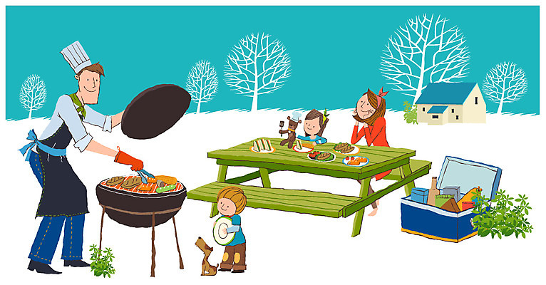 EPS 나무 식물 모자 접시 여자 남자 딸 아들 음료 어린이 음식 장갑 토마토 일러스트 가족 탁자 엄마 주택 샌드위치 집게 육류 옥수수 사람 소녀 소년 여러명 야외 건물 소풍 식사 앞치마 풀 소시지 아빠 개 강아지 그릴 바비큐 구이 외식 아이스박스 바베큐그릴 바베큐파티 피크닉테이블 국내일러스트 식기 건축물 잡화 가구 다수 채소 식재료 포유류 관계 주방용품 곡류 반려동물 야외활동 파티 가공식품 파일형식 벡터