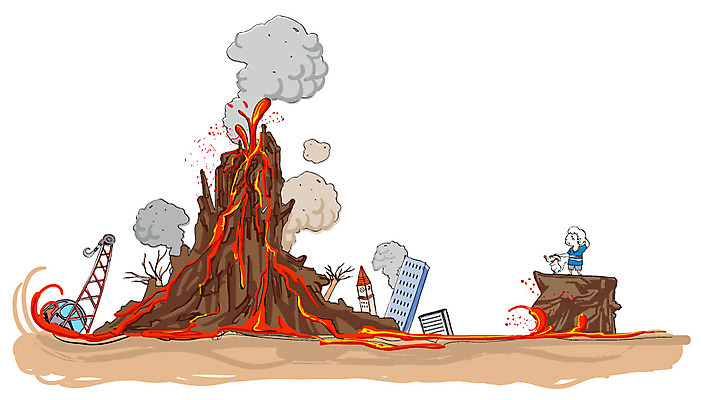 EPS 남자 일러스트 자연현상 자연 한명 사람 빌딩 20대 성인 야외 건물 환경 피해 연기 개 강아지 폭발 자연재해 기중기 재해 화산 분출 용암 화산폭발 남자만 남자한명만 성인남자만 청년만 청년남자만 청년남자한명만 성인한명만 성인남자한명만 성인만 국내일러스트 1 건축물 포유류 산 청년 반려동물 중장비 생태계 파일형식 벡터