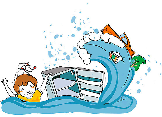 EPS 나무 식물 남자 파도 바다 일러스트 자동차 자연현상 자연 한명 사람 20대 성인 야외 환경 텔레비전 피해 잠김 가전제품 개 강아지 홍수 자연재해 재해 냉장고 해일 남자만 남자한명만 성인남자만 청년만 청년남자만 청년남자한명만 성인한명만 성인남자한명만 성인만 국내일러스트 1 육상교통 포유류 청년 전자제품 반려동물 생태계 파일형식 벡터